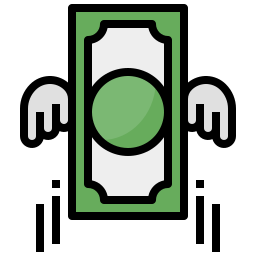 돈을 비행 icon