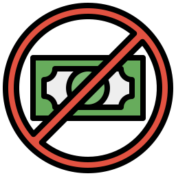 No money icon