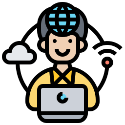 Cyber security icon