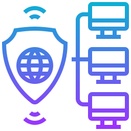la sécurité sur internet Icône