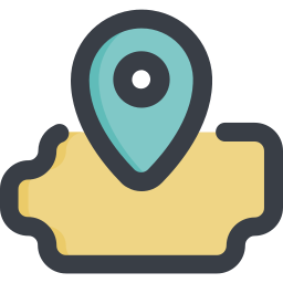 kaart locatie icoon