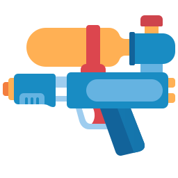 pistola de agua icono