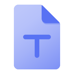 Text icon