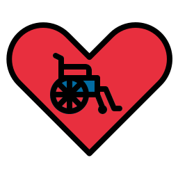 gehandicapt persoon icoon