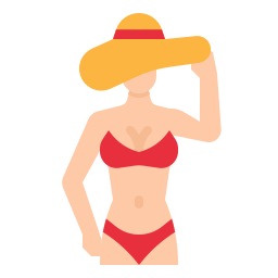 bikini icono