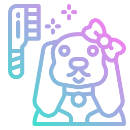 Pet brush icon