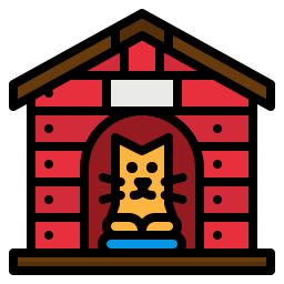 casa del gatto icona