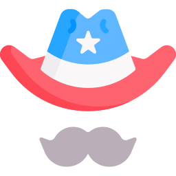 sombrero de vaquero icono