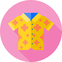 Hawaiian shirt icon
