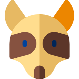 wasbeerhond icoon