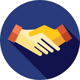 Hand shake icon