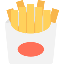 Fried potatoes icon