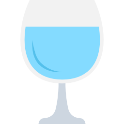 vaso de agua icono