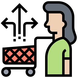 Consumer behavior icon