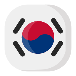 corea del sur icono