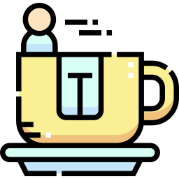 giro della tazza di tè icona