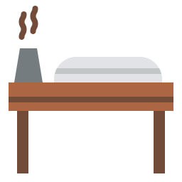 Spa bed icon