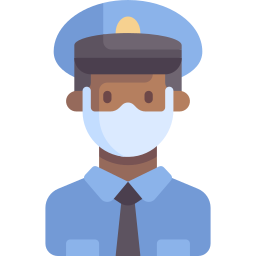 oficial de policía icono