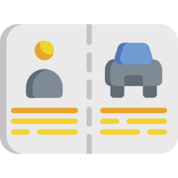 Driver license icon