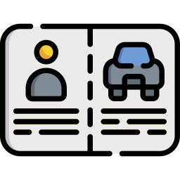 Driver license icon