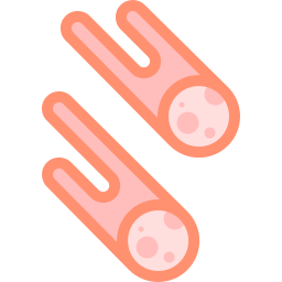 meteorenregen icoon