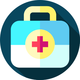 First aid kit icon