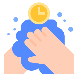 Washing hand icon