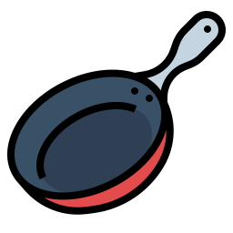 Frying pan icon