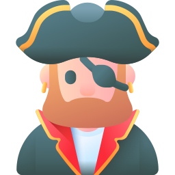 pirata icono