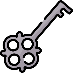 Door key icon