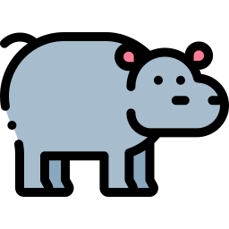 Hippopotamus icon