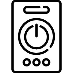 bouton d'alimentation Icône