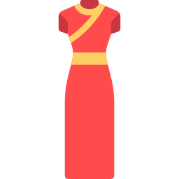 chinesisches kleid icon