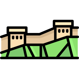 la gran muralla china icono