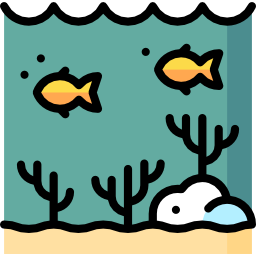 Sea bottom icon