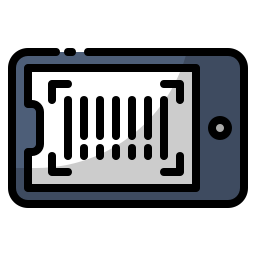 scanner di codici a barre icona