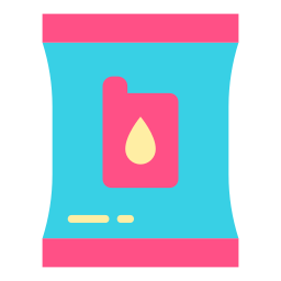 Wet wipes icon