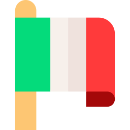 flaga włoska ikona