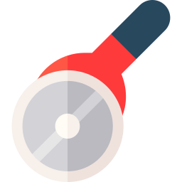 Pizza cutter icon