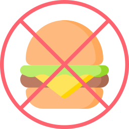 ハンバーガーはありません icon