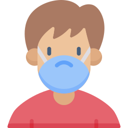 Medical mask icon