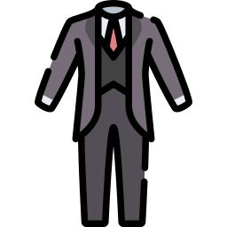 Groom suit icon