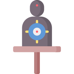 Shooting target icon