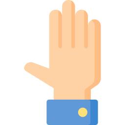 Hand gesture icon