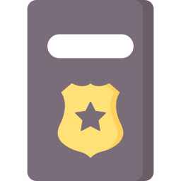 escudo da polícia Ícone