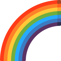 arco iris icono