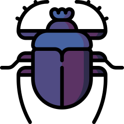 Stag beetle icon