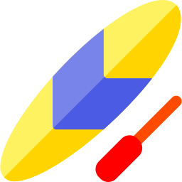 paddleboarding icon