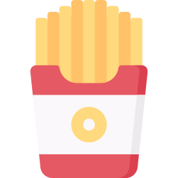 картофель фри иконка