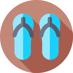 Flip flops icon